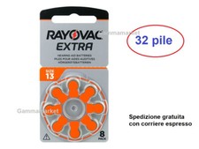 32 pile RAYOVAC EXTRA 13  PR48