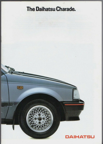 Daihatsu charade 1985 - charade, 1985-87