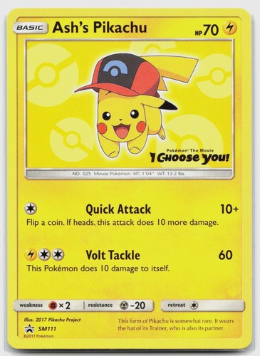 Ash pikachu sm111 - ash's,