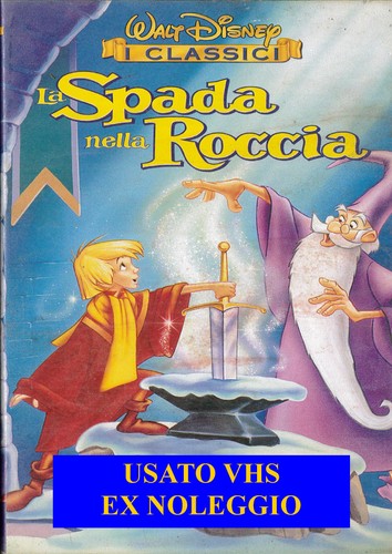 Spada nella roccia vhs - roccia,