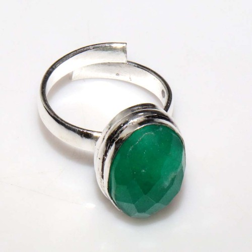 Anello smeraldo simulato - anello,