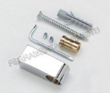 SUPPORTO CROMO LUCIDO per tubo