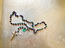 antico rosario in vetrogranuli