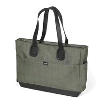 BREVI Guscio Borsa Fasciatoio Termica Multitasche Imbottita Color Verde Militare