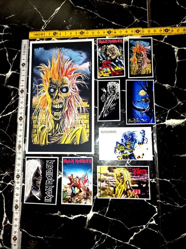 Lot pcs iron maiden poster - lot,
