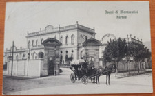 BAGNI DI MONTECATINI - KURSAAL - CARROZZA CON CAVALLO IN PRIMO PIANO