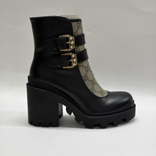 Gucci stivaletti con fibbie