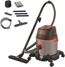 ✅ BLACK+DECKER Bidone aspiratutto professionale solidi e liquidi per auto 30 l