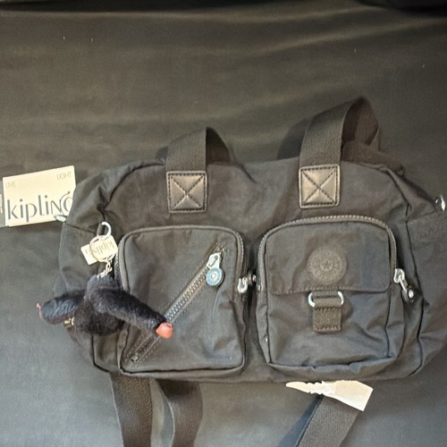 Borsa kipling nera manico - borsa,