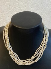 Collana vintage 6 fili con