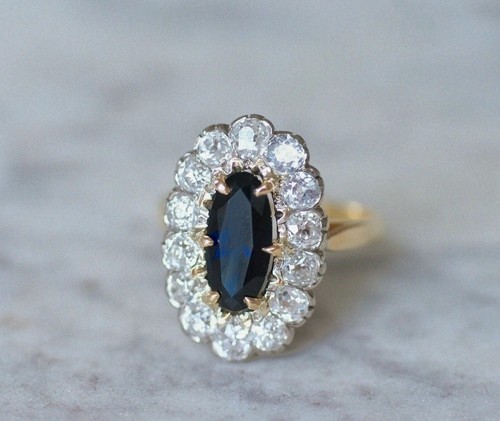 Anello antico oro giallo - antico, in