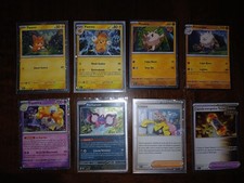 Lotto 8 Carte Pokemon Ita
