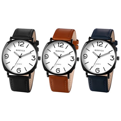 Orologio polso uomo causale - da,
