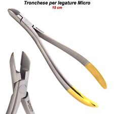 Pinze Ortodonzia Tronchese per Legature Micro Taglierina Fili Morbidi Dentali CE