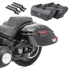 Set Borse DW + Borse interne compatibile con Harley Davidson Softail Springer