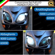 CONVERSIONE FARO LED PER HONDA FORZA 250 2005-2011 ANABBAGLIANTE ABBAGLIANTE