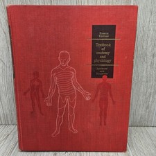 Vintage 1971 Textbook of Anatomy and Physiology Anthony Kolthoff Medical Hardcov