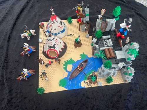 Lego western 6763 - western, rapid