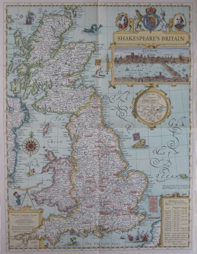 Mappa william shakespeare gran - mappa,