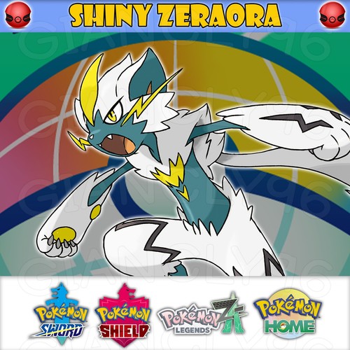 Event shiny zeraora for swsh - for,