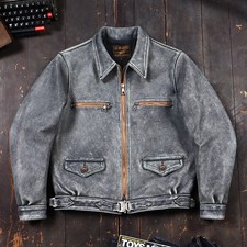 Giacca in vera pelle di mucca