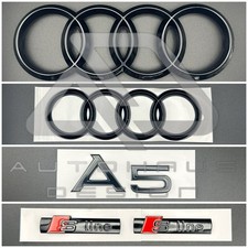 Set badge nero lucido ala