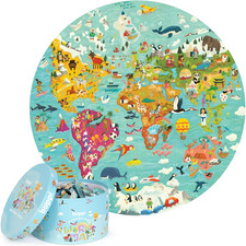 Mondo Puzzle Con Animali - 150