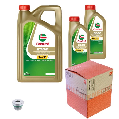 Filtro olio mahle castrol - 7, l