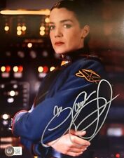 Claudia Christian firmato (Babilonia 5) 8x10" autografo originale autentico con certificato di autenticità