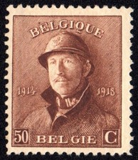 Belgio 1919 abert con - i,
