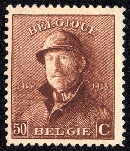 Belgio 1919 abert con - 1919,