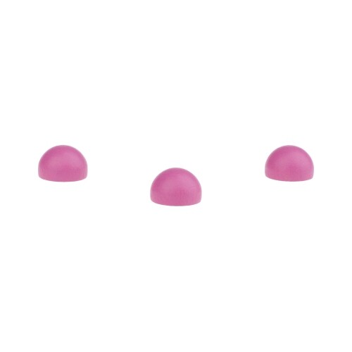 Mezze sfere 16mm rosa - sfere,