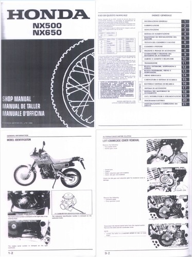 Manuale officina honda - manuale,