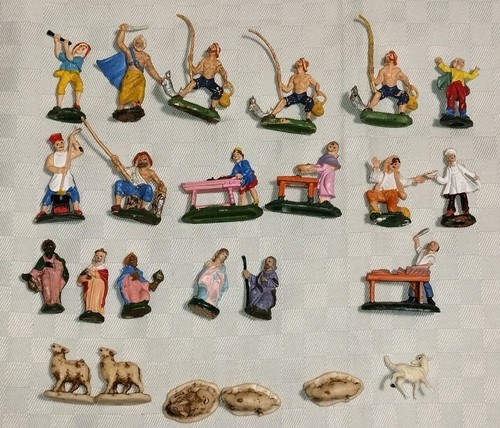 Lotto figurini personaggi - figurini,