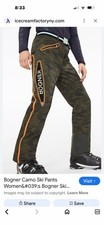 Pantaloni da sci neve mimetici