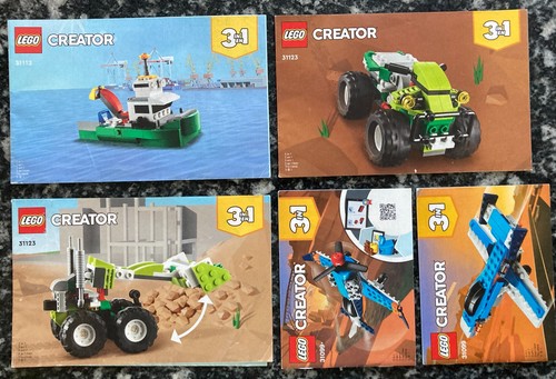 Lego creator 5 libretti - -,