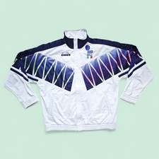 Italia 1994 Diadora Training Jacket size M USA 94 vintage football Shirt
