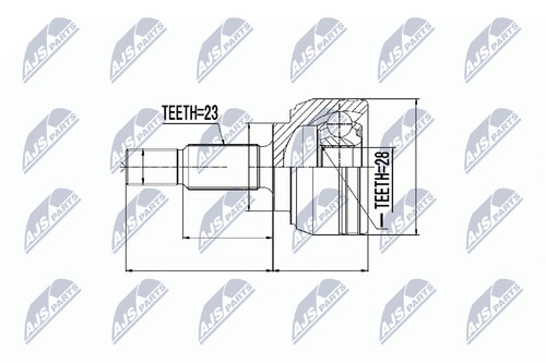 Nty kit giunti albero - nty,