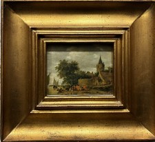Riproduzione quadro Salamon J.Van Ruysdael Opera Riprodotta Anni 70