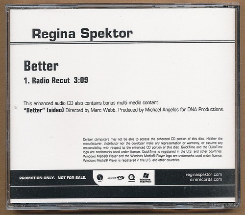 Regina spektor better - spektor,