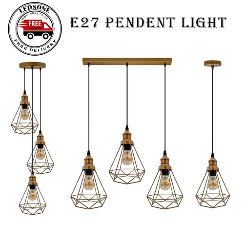 Lampada sospensione vintage - lampada, a