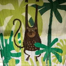 2-TENDE SCIMMIA GIUNGLA IKEA UNICHE DA COLLEZIONE PANNELLI PANNELLO 47"x 98"