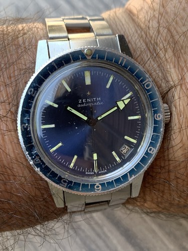 Zenith diver vintage a3634 - diver,