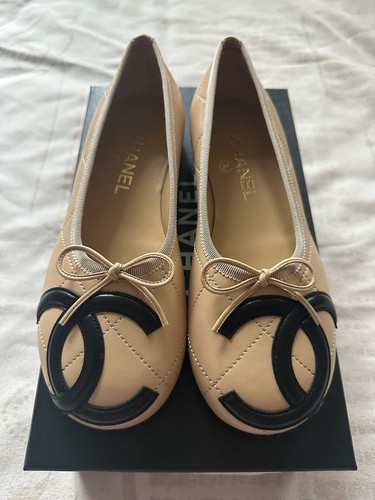 Ballerine chanel 26m - ballerine, beige