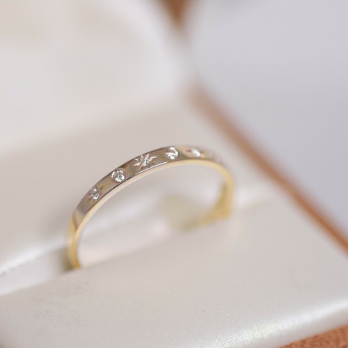 Anello fascia con - a,