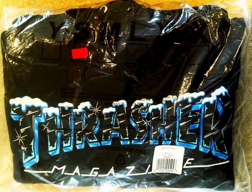 Felpa con cappuccio thrasher - felpa,