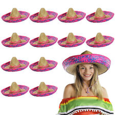 CAPPELLO SOMBRERO ROSA PAGLIA