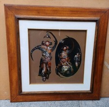 GIAMPAOLO BIANCHI OLIO SU TELA SERIE DELLE FORME4 SURREALISMO 1978 LUCCA 67X67CM