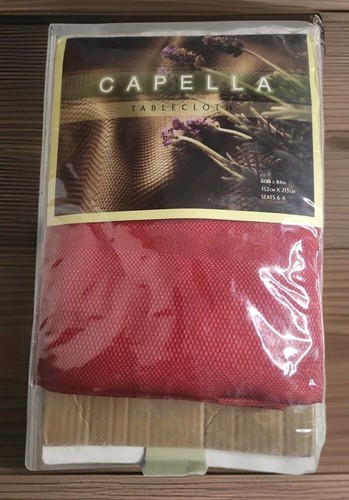 Tovaglia rettangolare rossa
