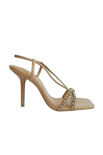 Zara sandali tacco - alto, strass